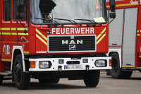 Feuer in Mannheimer Quadraten - Kinderwagen in Flammen